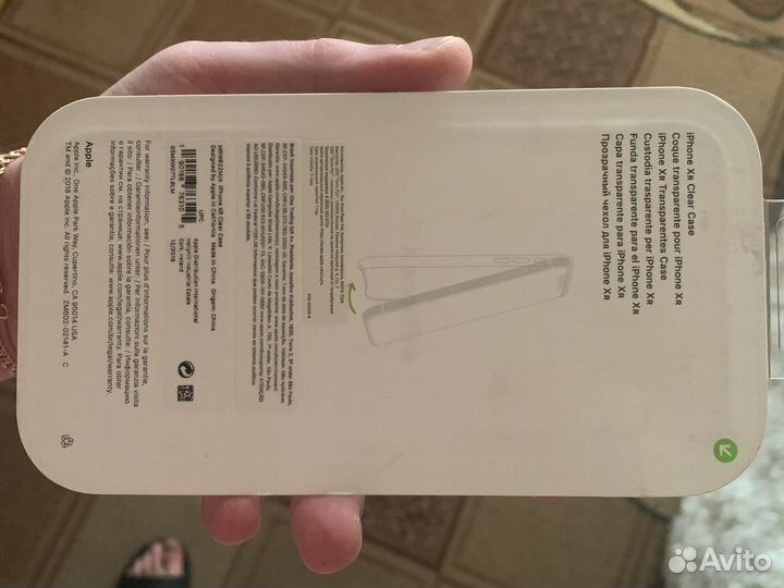 Оригинальный чехол на iPhone XR