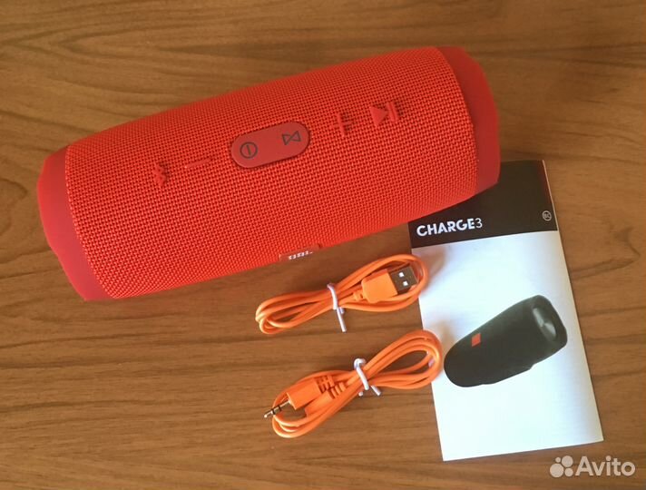 Портативная блютуз колонка Сharge 3 красная