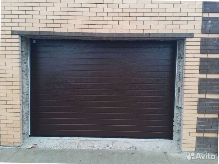 Секционные гаражные ворота