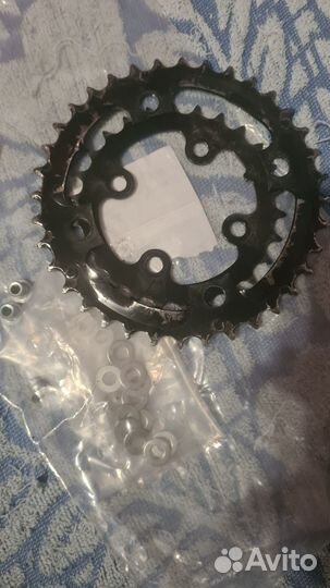 Передний переключатель shimano deore комплект