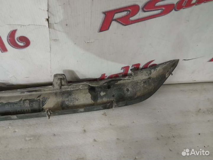 Юбка бампера задняя Toyota Fortuner 2