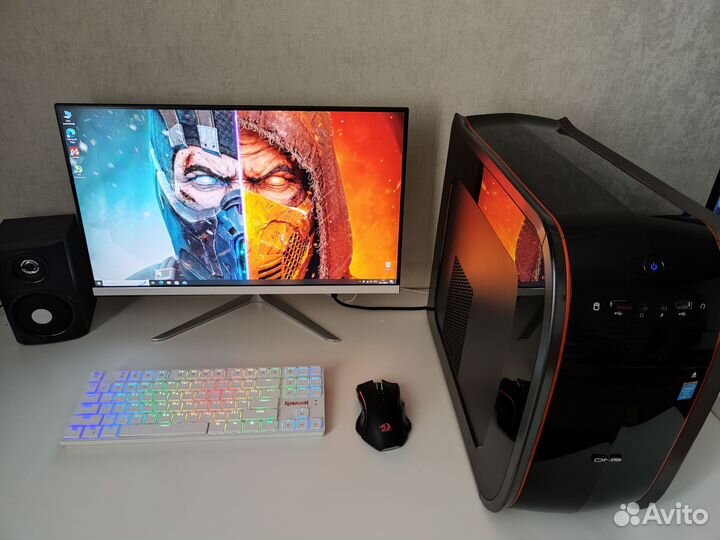 Игровой компьютер i5, rx 470, SSD, 12 Гб озу