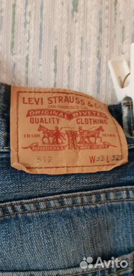 Джинсы Джинсы Levis 512 Boot Cut