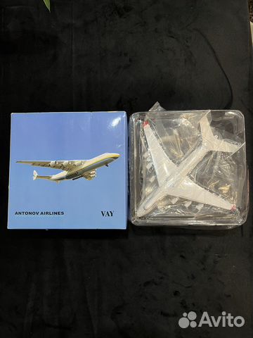 Модель самолета AN-225 Мрия 1:400