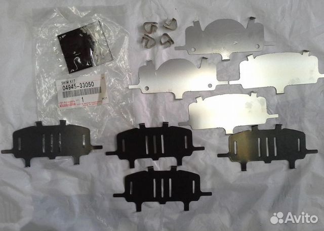 Противоскрипные пластины Toyota Camry 30 (Тойота) купить в Москве с ...