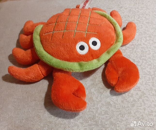 Мягкая игрушка крабик