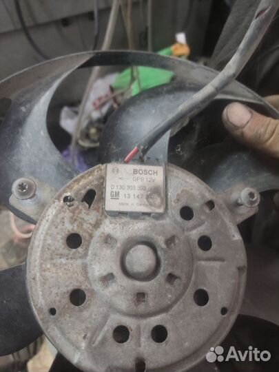 Вентилятор кондиционера opel астра h дизель