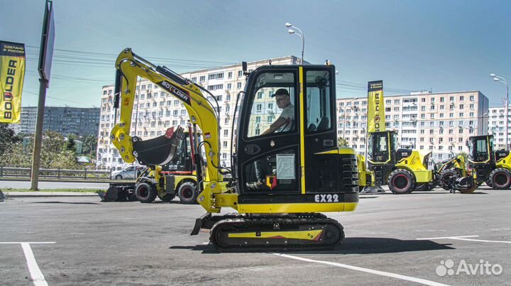 Мини-экскаватор Boulder EX22, 2024