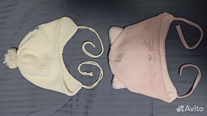 Шапки для девочки 44-46