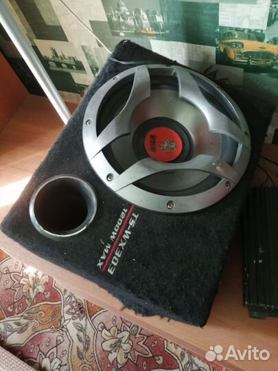 Активный сабвуфер и усилитель