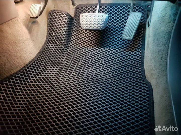 Ковер EVA Opel antara с бортом Ева