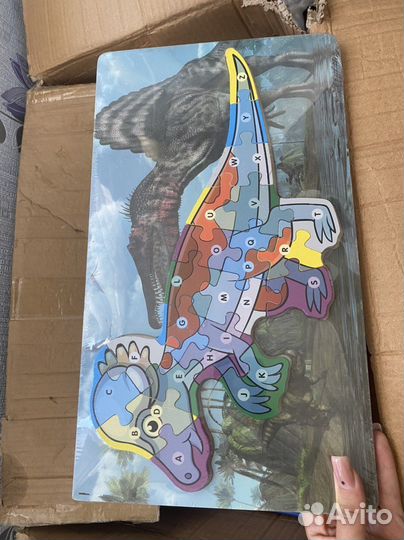 Пазл деревянный