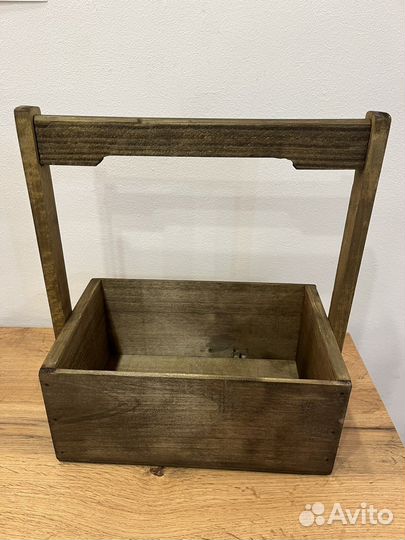 Ящик для цветов деревянный