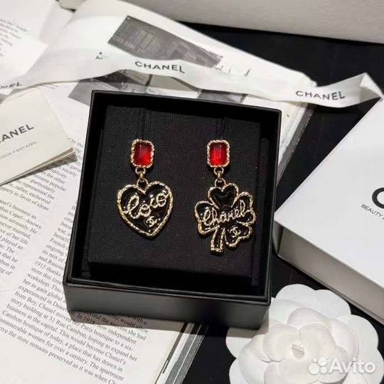 Серьги Шанель Chanel