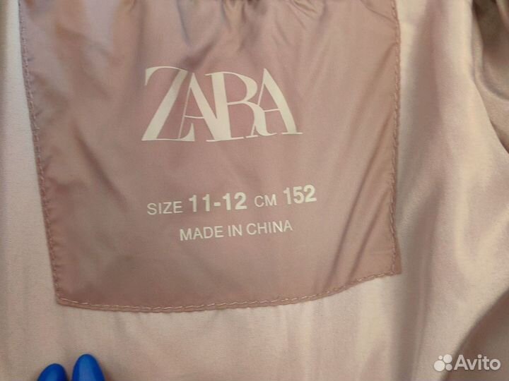 Куртка демисезонная для девочки zara 152