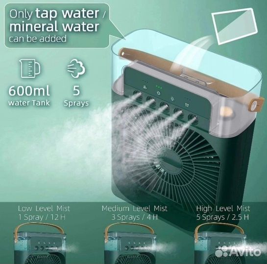 Новый Настольный Электрический вентилятор