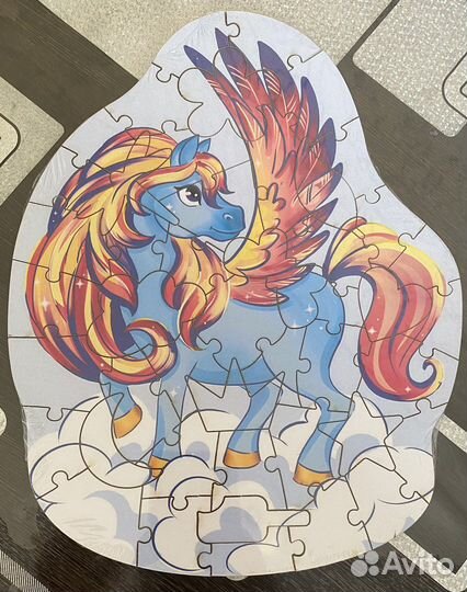 Пазл деревянный Пегас