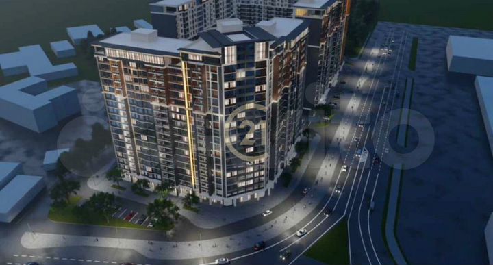 1-к. квартира, 62,5 м², 13/21 эт.