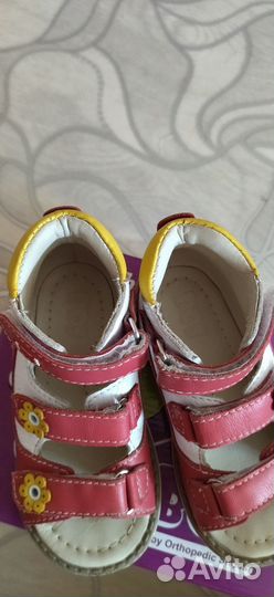 Сандалии для девочки ортопедические