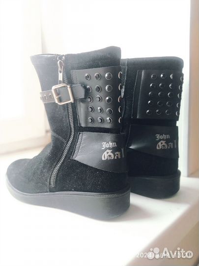 John Galliano Полусапоги ботинки