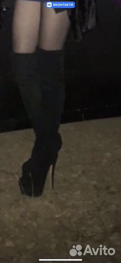 Сапоги высокие ботфорты