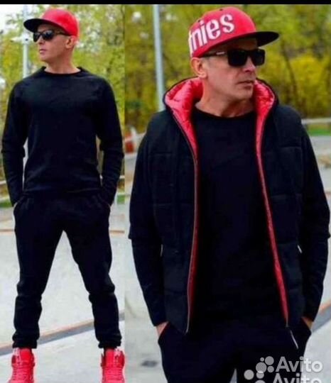 Спортивный костюм тройка мужской Разм 54,56