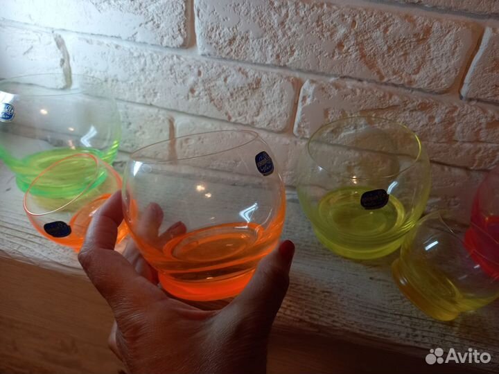 Бокалы неваляшки Bohemia