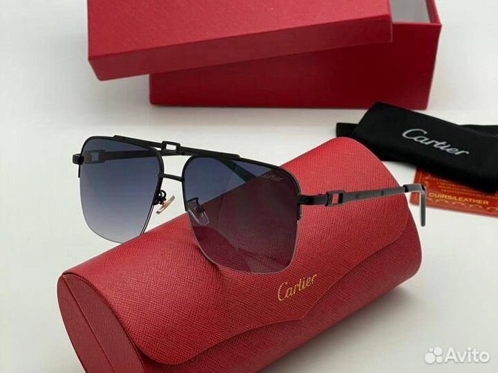 Солнцезащитные очки мужские cartier