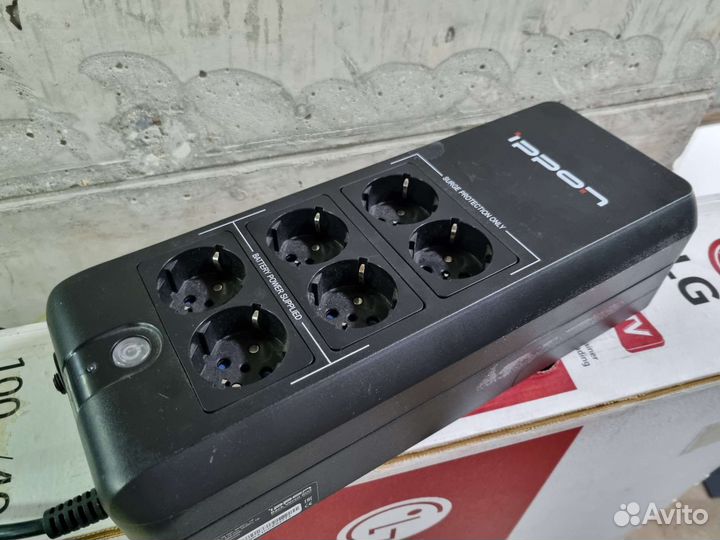 Ибп бесперебойник ippon 600