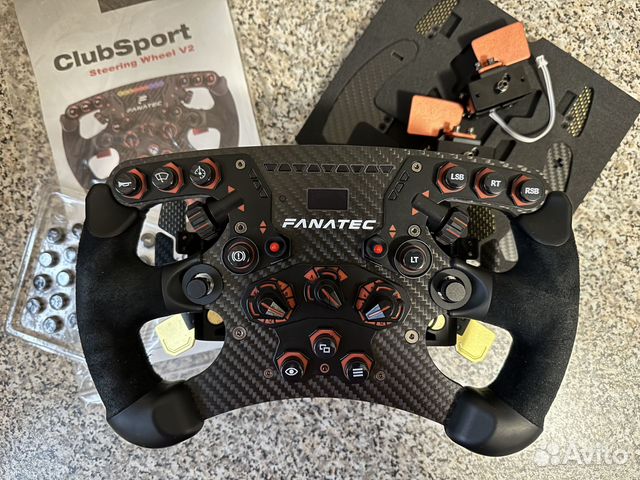 Руль Fanatec CS Formula v2 с комплектом лепестков купить в Москве ...
