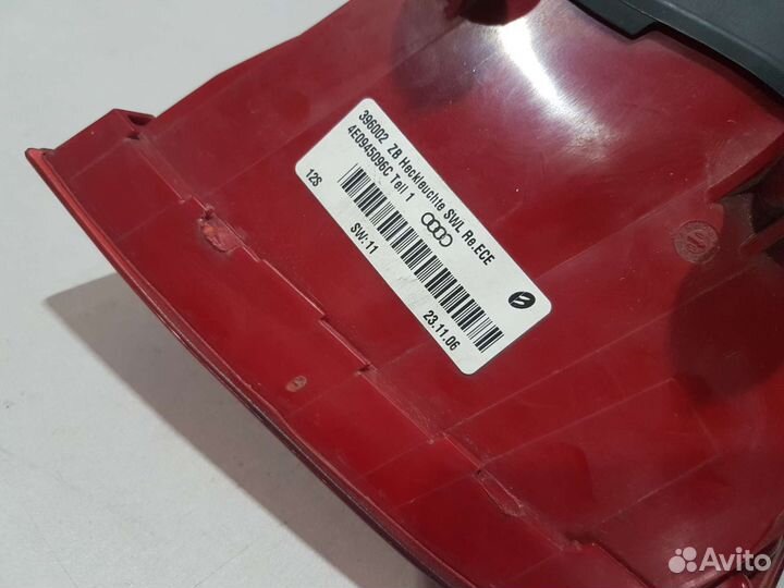 Фонарь задний правый наружный ауди а8 audi a8