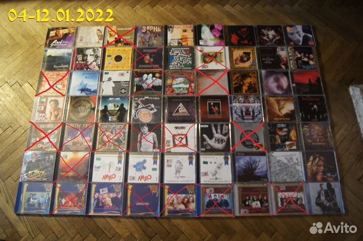 CD диски metal, rock, русский рок Часть 3