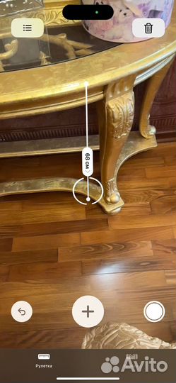 Консоль деревянная