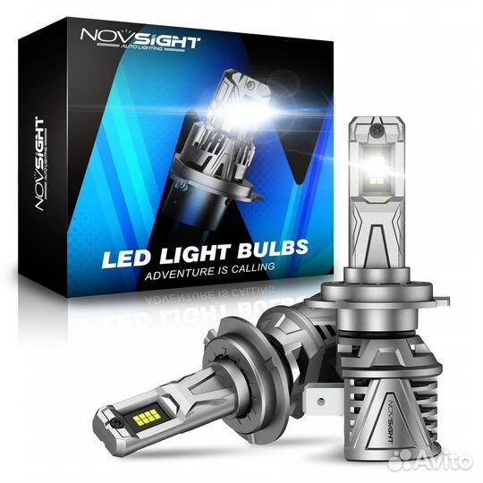 LED лампы Novsight N68, 15000 Lm, 2шт. - H7
