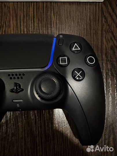 Геймпад беспроводной PlayStation DualSense чёрный