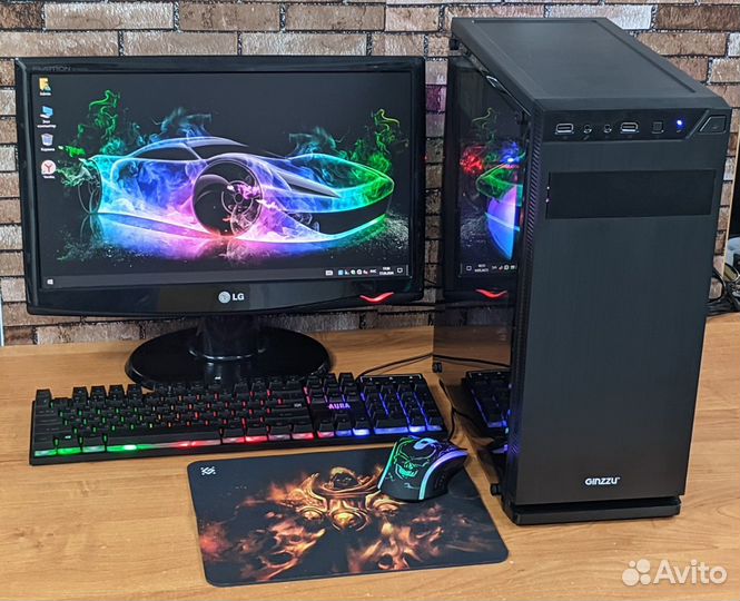 Игровой пк (Core i5, 12 GB, GT 1030 2GB, SSD)