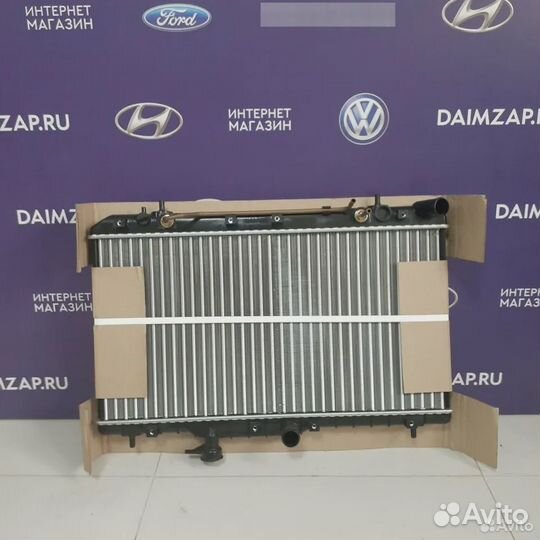 Радиатор охлаждения на hyundai accent АКПП