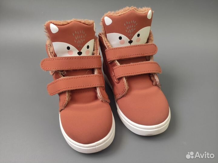 Демисезонные ботинки для девочки 22 fox&banny