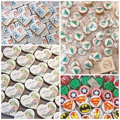 Имбирные пряники с пищевой печатью