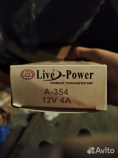 Блок питания 12v4a