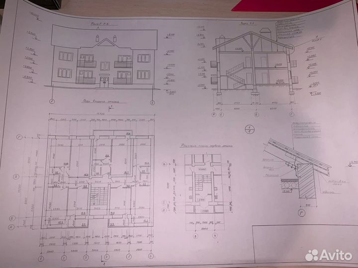 Чертежи от руки, в автокаде