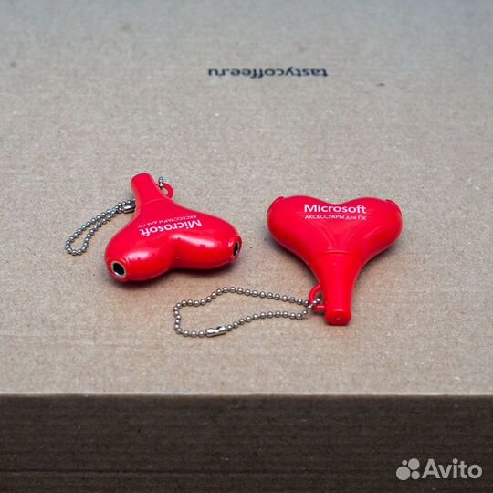 Сплиттер для наушников в форме сердца