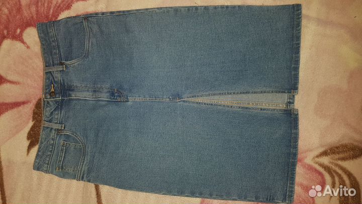 Юбка джинсовая