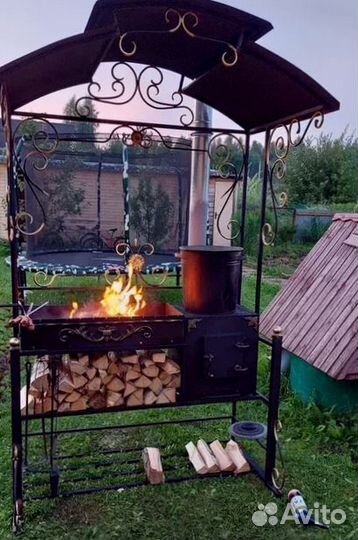 Кованый мангал