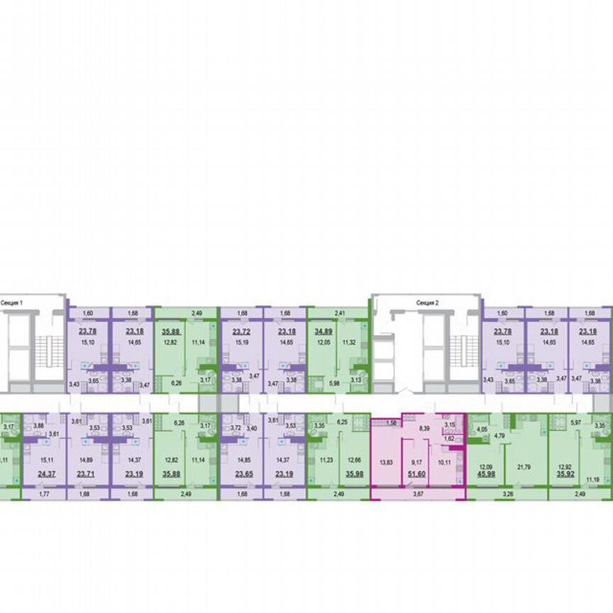 1-к. квартира, 34,3 м², 18/22 эт.