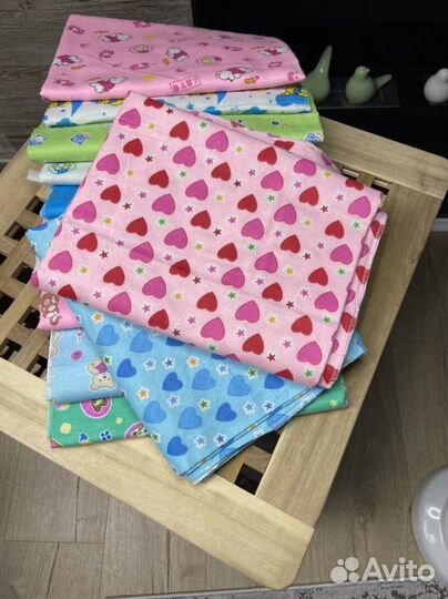 Пеленки новые фланель, ситец, трикотаж