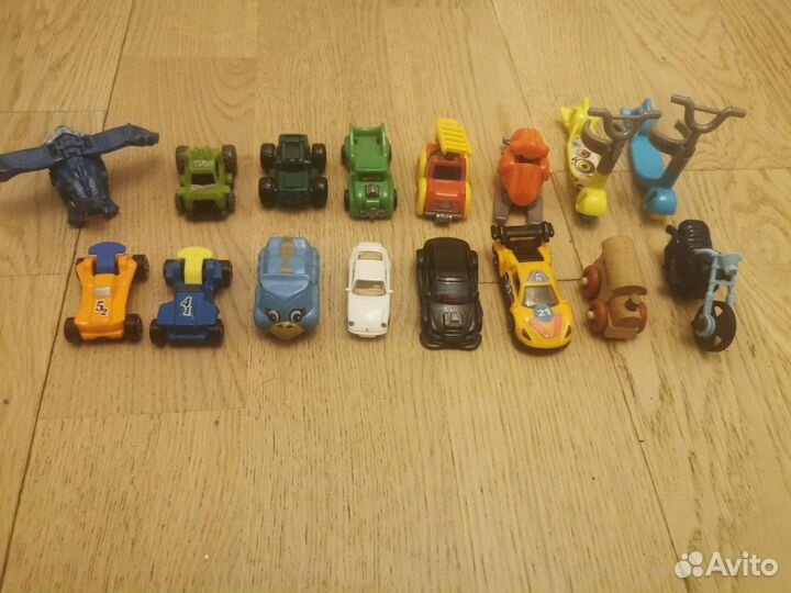 Киндер сюрприз разные, транспорт