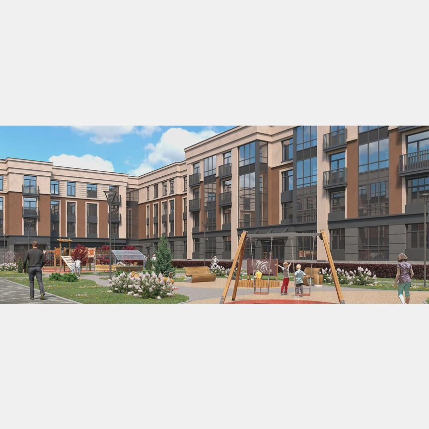 Квартира-студия, 28,6 м², 2/4 эт.