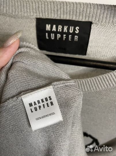 Джемпер Markus Lupfer L-XL шерсть мериноса