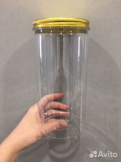 Пэт банки с алюминиевой крышкой 1400 мл